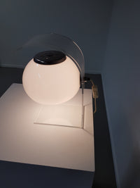 Perspex / acrylic table lamp 1980s