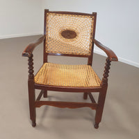 Monastery / medaillon / webbing arm chairs / 1930s