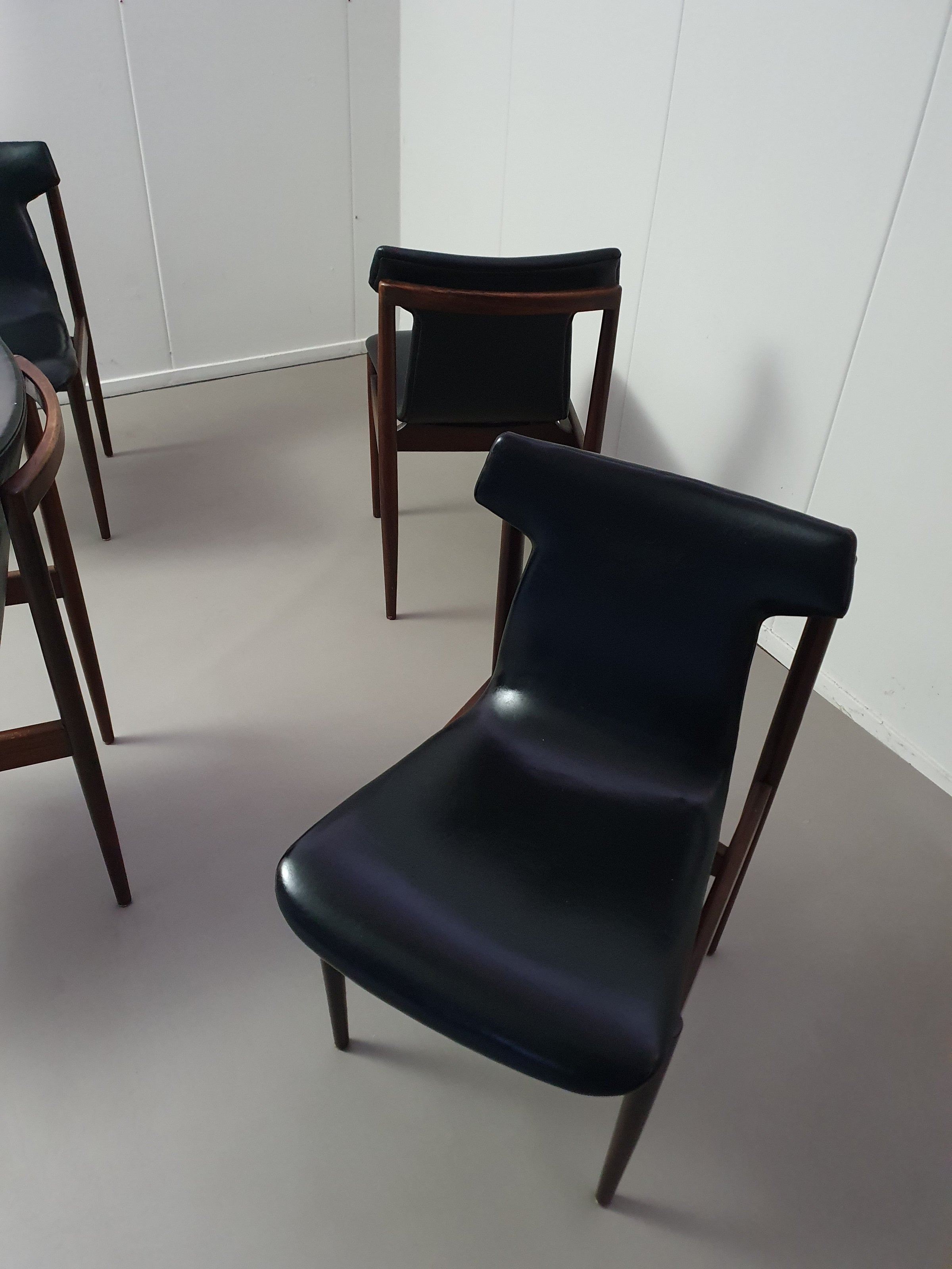 Mid-Century eetkamerstoelen van Inger Klingenberg voor Fristho Franeker, jaren 60