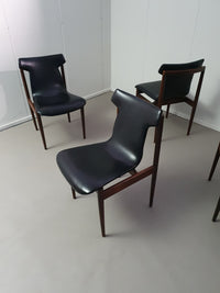 Mid-Century eetkamerstoelen van Inger Klingenberg voor Fristho Franeker, jaren 60