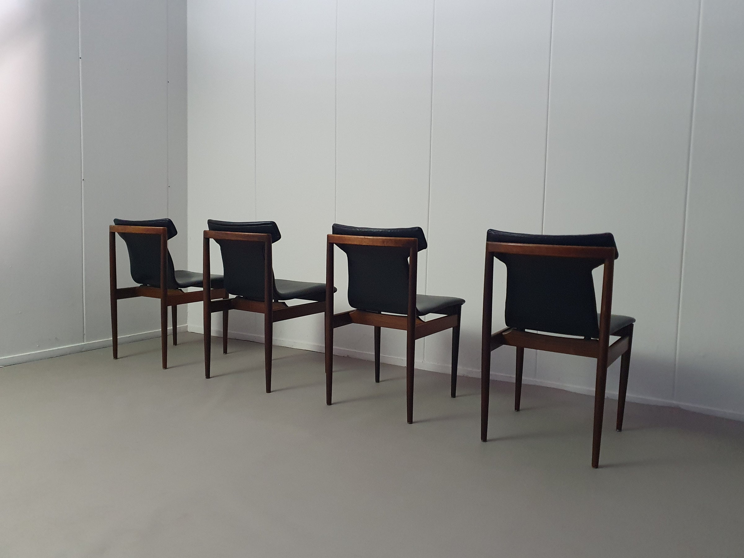 Mid-Century eetkamerstoelen van Inger Klingenberg voor Fristho Franeker, jaren 60