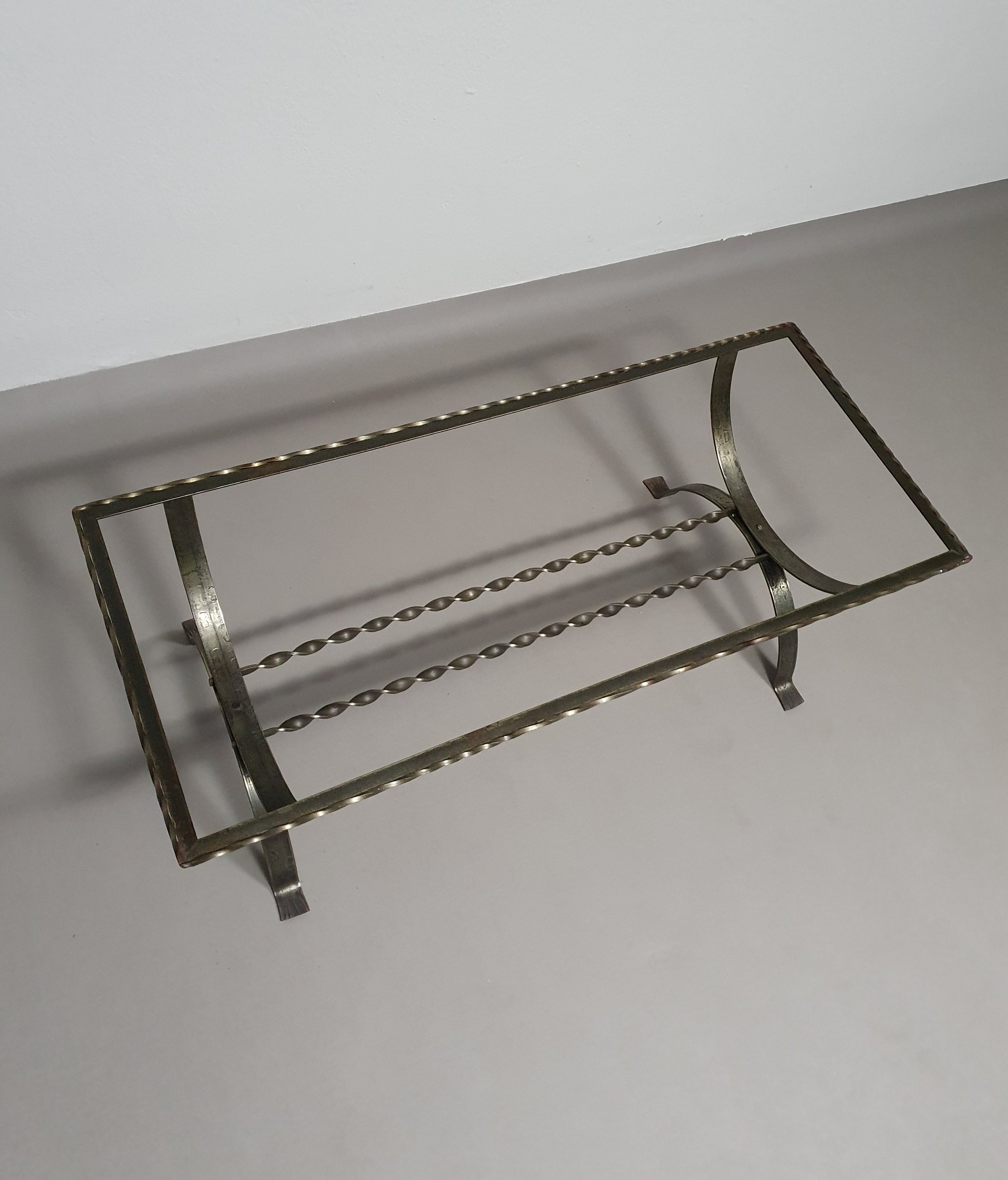 Resin / marble coffee table 70's