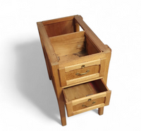 Large oak architect desk / table 1940's