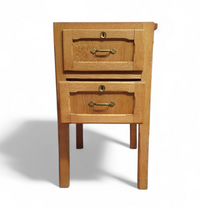 Large oak architect desk / table 1940's