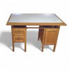 Large oak architect desk / table 1940's