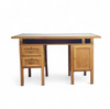 Large oak architect desk / table 1940's