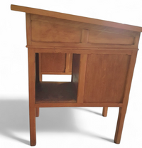 Large oak architect desk / table 1940's