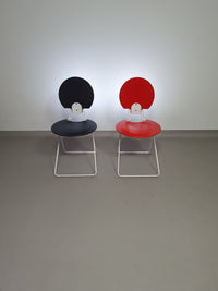 Set 80's klapstoelen