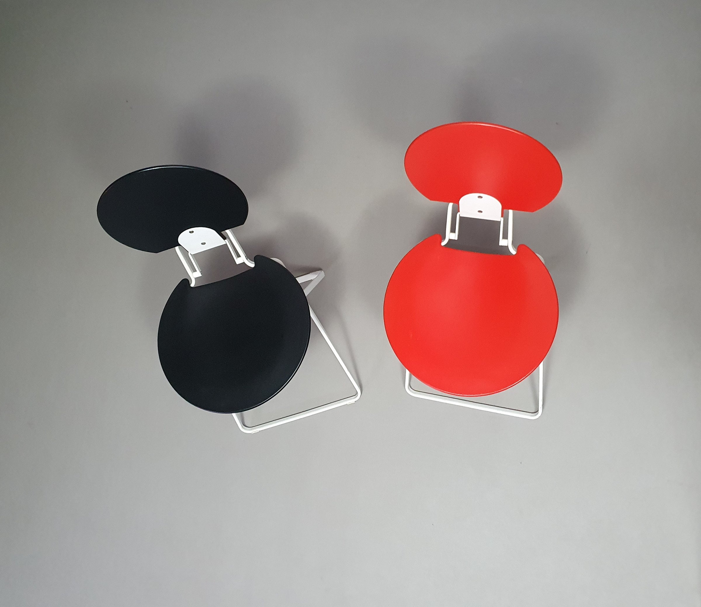 Set 80's klapstoelen
