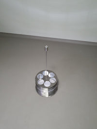 Very rare Adlumen lamp / pendant
Inox wired.