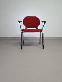 4 x in stock
Froscher Retro 1970 metal Hexagonal office / desk arm chair for Sitform