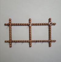 Beautiful bobbin coat rack 80 x 48 x depth 11 cm