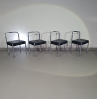 Martin Visser Set of four Se03 Chairs for T'spectrum, Netherlands 1960s