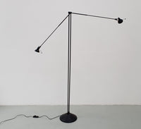 Large halogeen 80's Luxo floor lamp