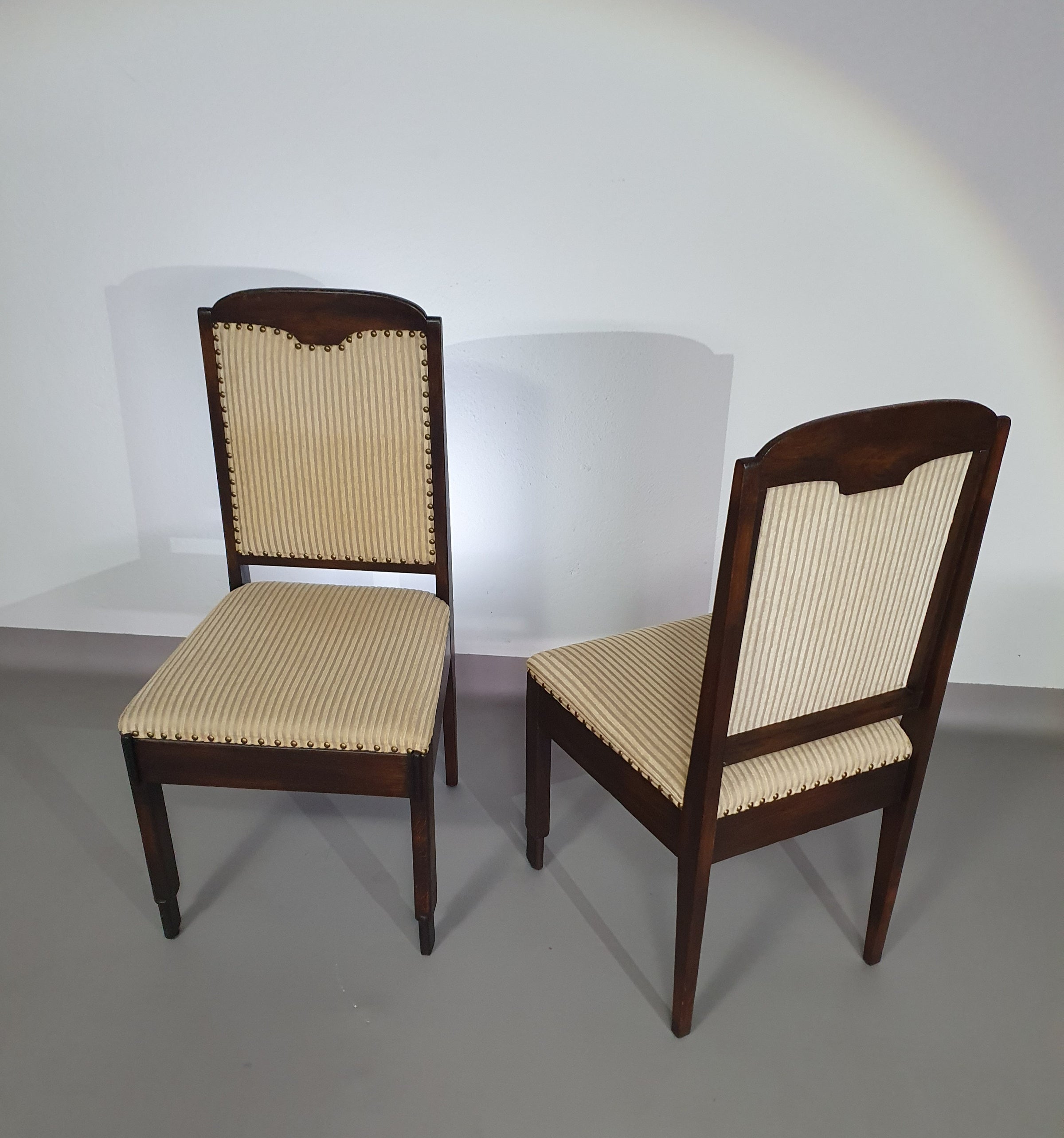 Set van 6 Art Deco stoelen jaren 60