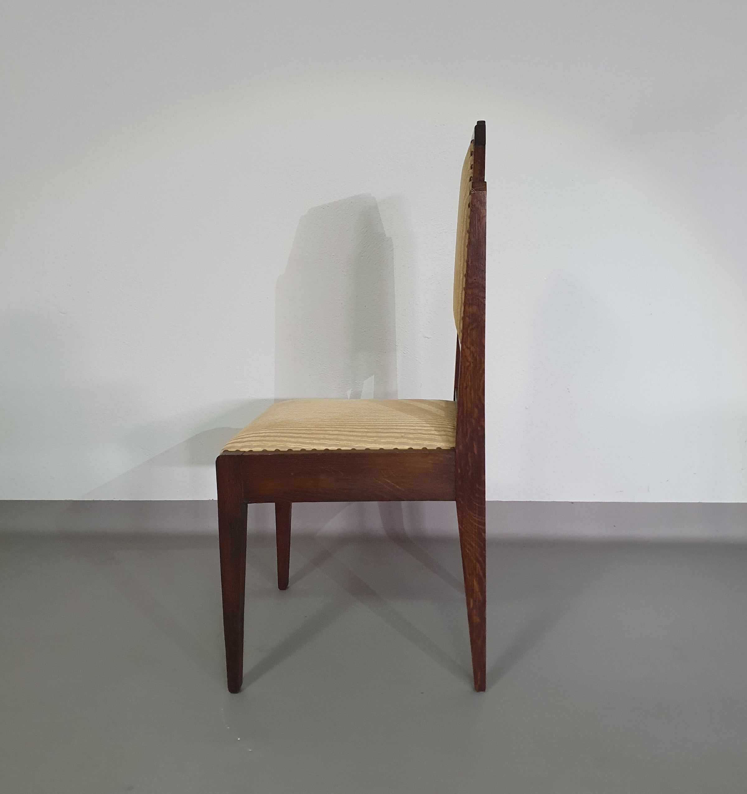 Set van 6 Art Deco stoelen jaren 60