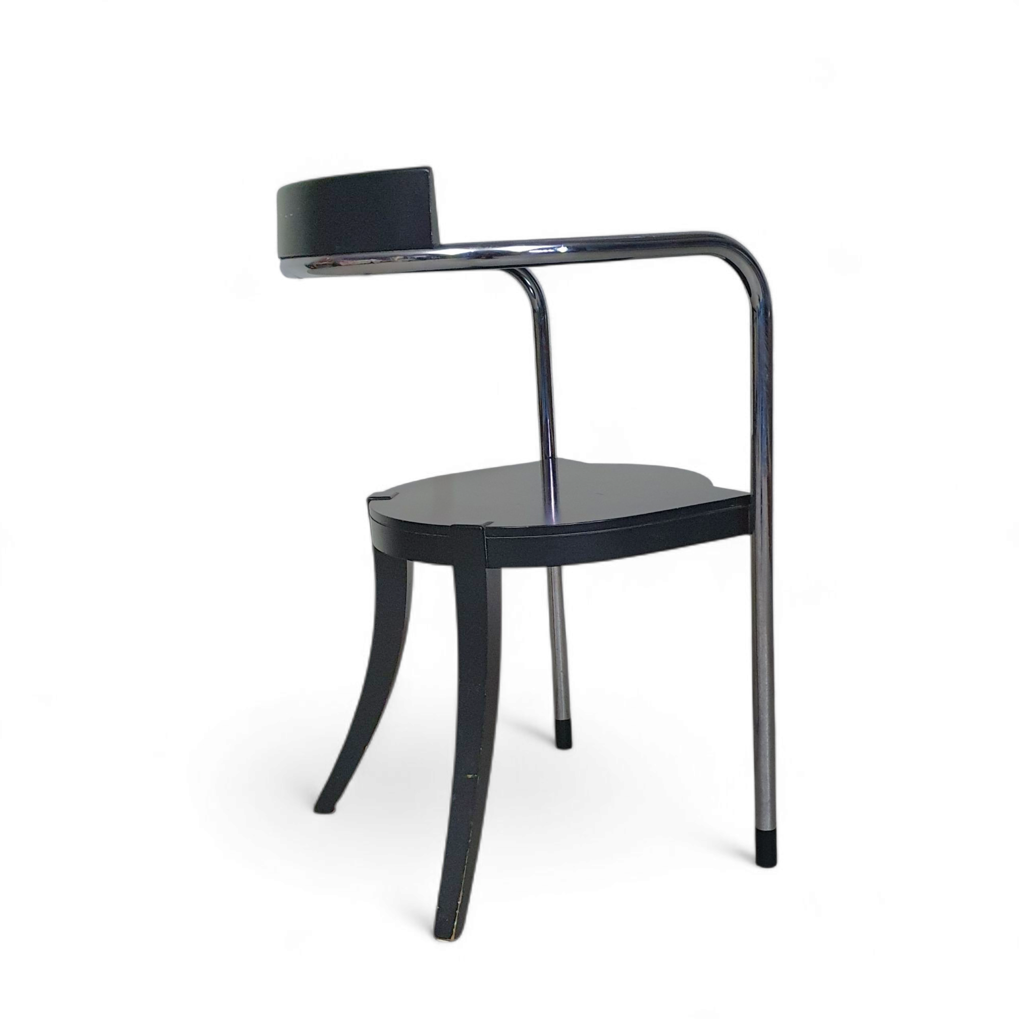 Set of 6 Fauno Chairs by David Palterer for Zanotta, 1987