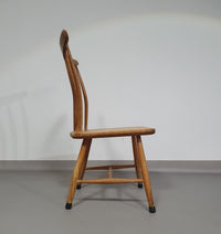 Scandinavische designstoelen AKERBLOM Design Barstoel Berkenhouten stoel Zweden