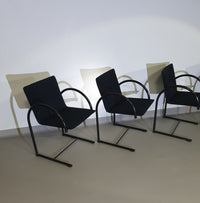 CIRKEL FAMSTOELEN VAN PIERRE MAZAIRAC &amp; KAREL BOONZAAIJER VOOR METAFORM 1980S
