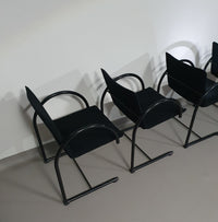 CIRKEL FAMSTOELEN VAN PIERRE MAZAIRAC &amp; KAREL BOONZAAIJER VOOR METAFORM 1980S