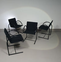 CIRKEL FAMSTOELEN VAN PIERRE MAZAIRAC &amp; KAREL BOONZAAIJER VOOR METAFORM 1980S