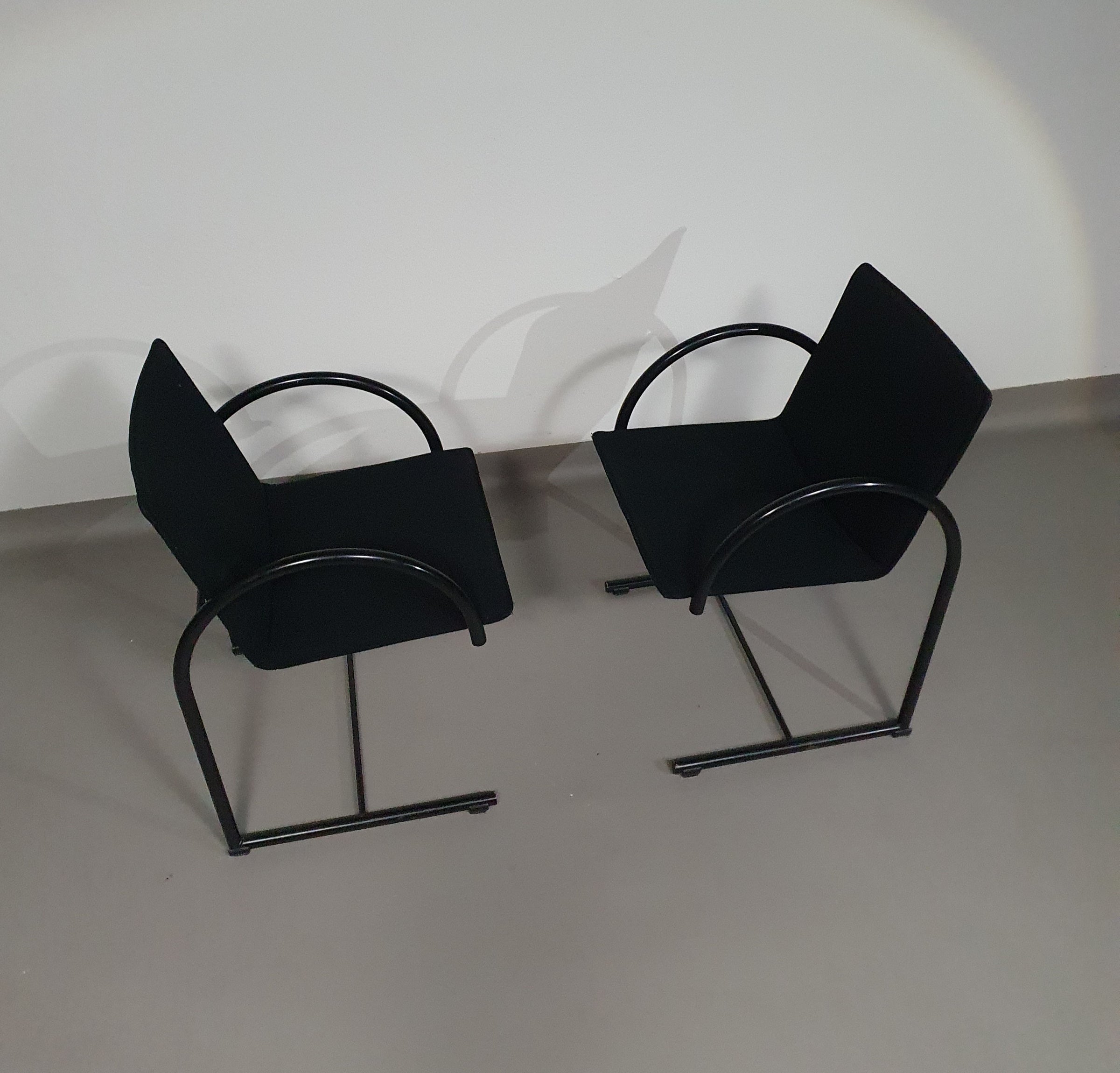 CIRKEL FAMSTOELEN VAN PIERRE MAZAIRAC &amp; KAREL BOONZAAIJER VOOR METAFORM 1980S
