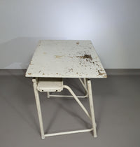Industrial adjustable desk drawing table