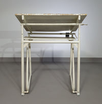 Industrial adjustable desk drawing table