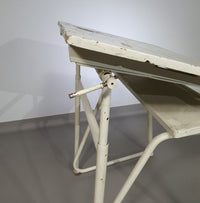 Industrial adjustable desk drawing table