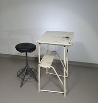 Industrial adjustable desk drawing table