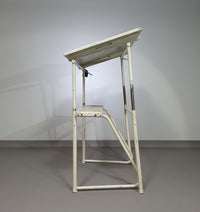 Industrial adjustable desk drawing table