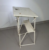 Industrial adjustable desk drawing table