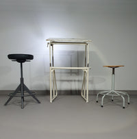 Industrial adjustable desk drawing table