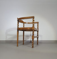 Arm / side chair with webbing seat 1930s