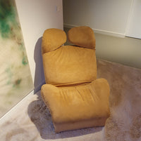 Vintage Lounge Chair Model Wink van Toshiyuki Kita voor Cassina jaren 80