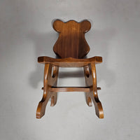2 Brutalist child chairs