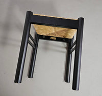 2 x Ibisco stool / rare rush / woven