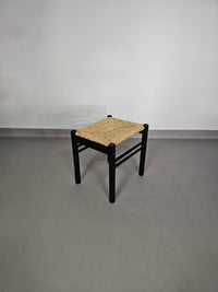 2 x Ibisco stool / rare rush / woven