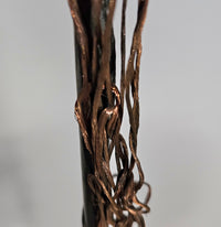 Rare floor lamps with little Stones in copper wire / labeled SAP