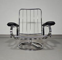 VERY RARE VINTAGE LEOLUX LOUNGE CHAIR, THE NETHERLANDS 1960S