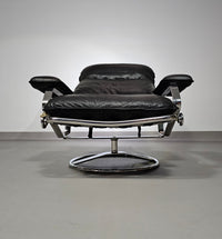 VERY RARE VINTAGE LEOLUX LOUNGE CHAIR, THE NETHERLANDS 1960S