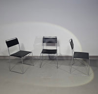 SET VAN 3 'JODI' EETKAMER STOELEN VAN SINTESI