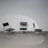 SET VAN 3 'JODI' EETKAMER STOELEN VAN SINTESI