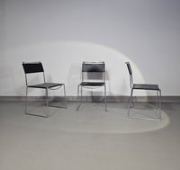 SET VAN 3 'JODI' EETKAMER STOELEN VAN SINTESI