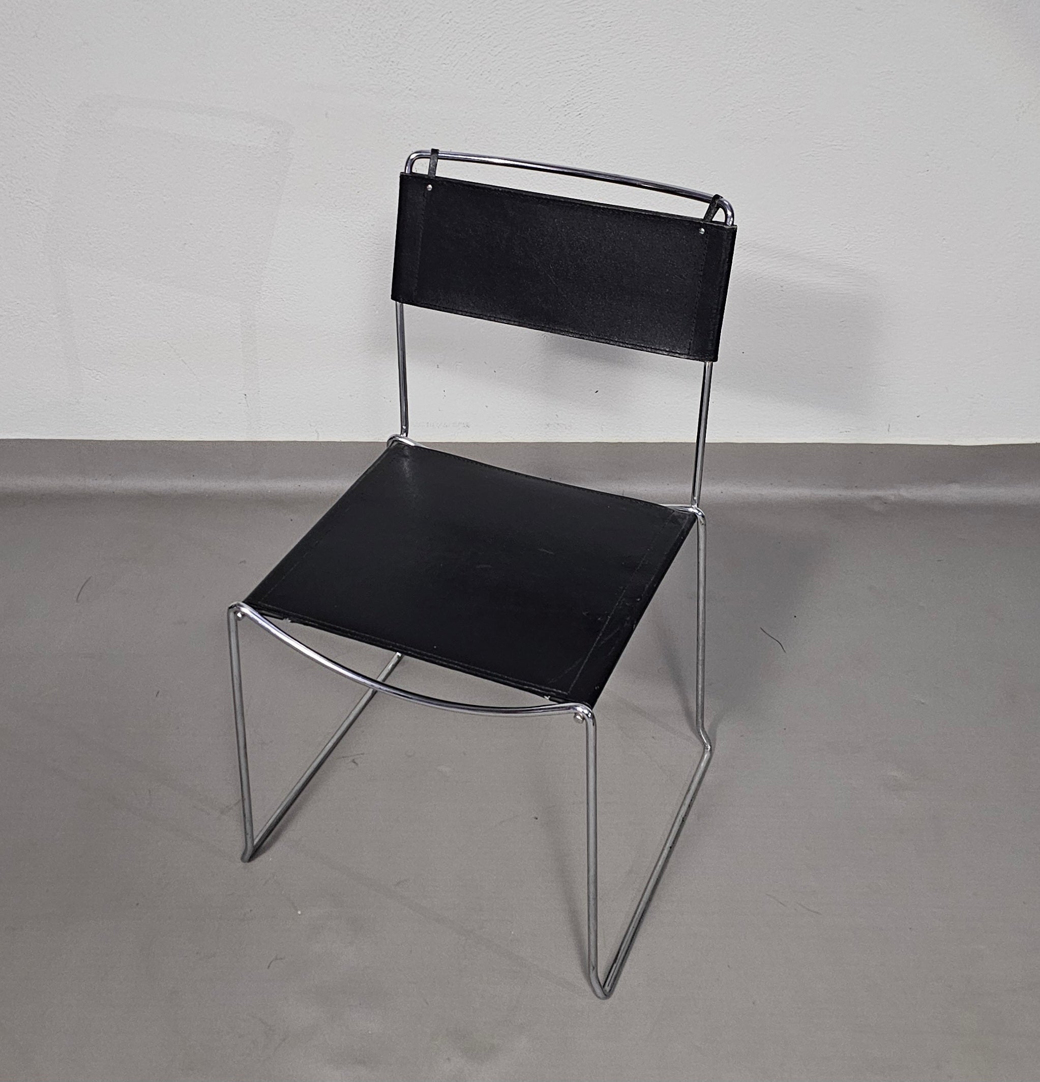 SET VAN 3 'JODI' EETKAMER STOELEN VAN SINTESI