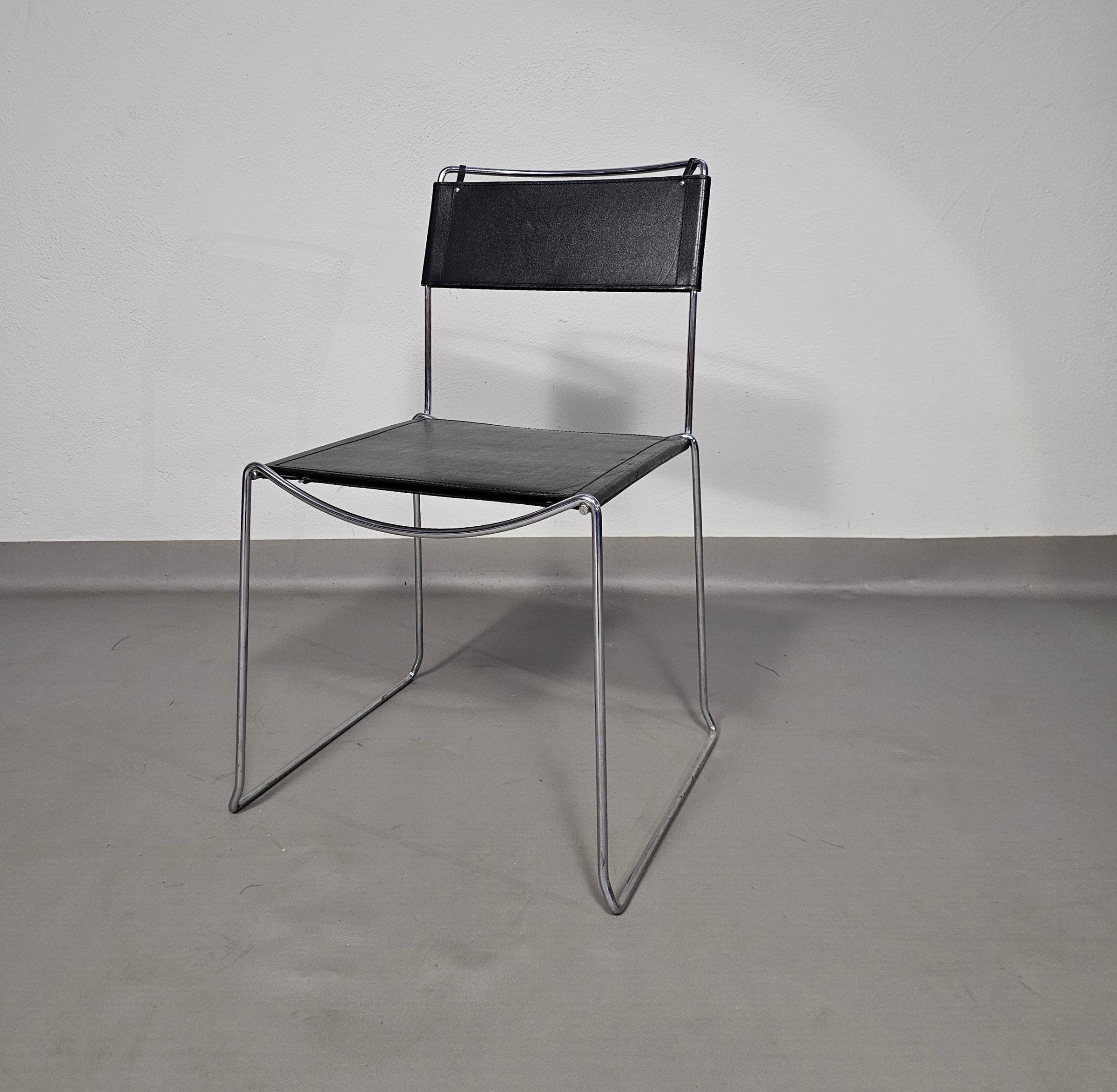 SET VAN 3 'JODI' EETKAMER STOELEN VAN SINTESI