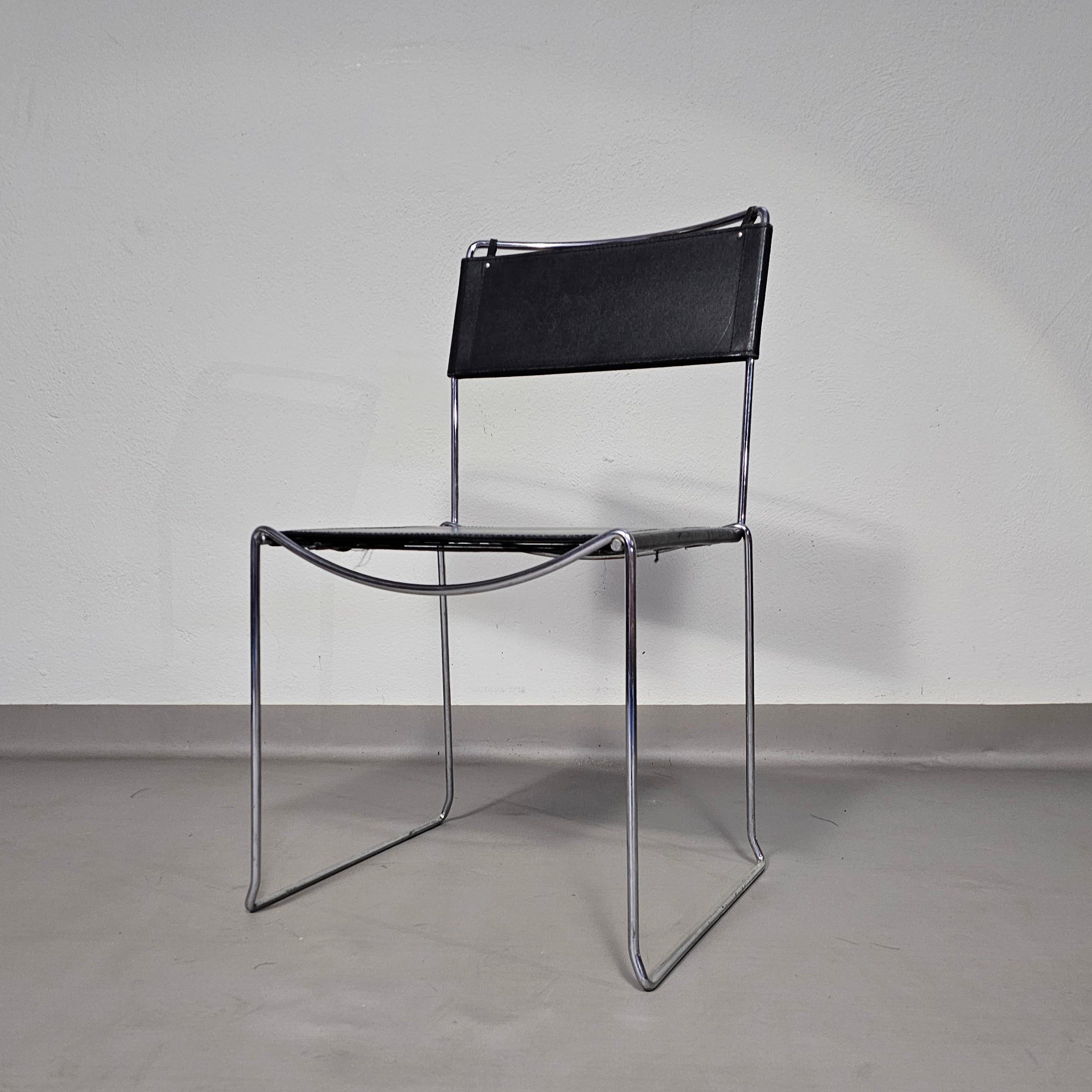 SET VAN 3 'JODI' EETKAMER STOELEN VAN SINTESI