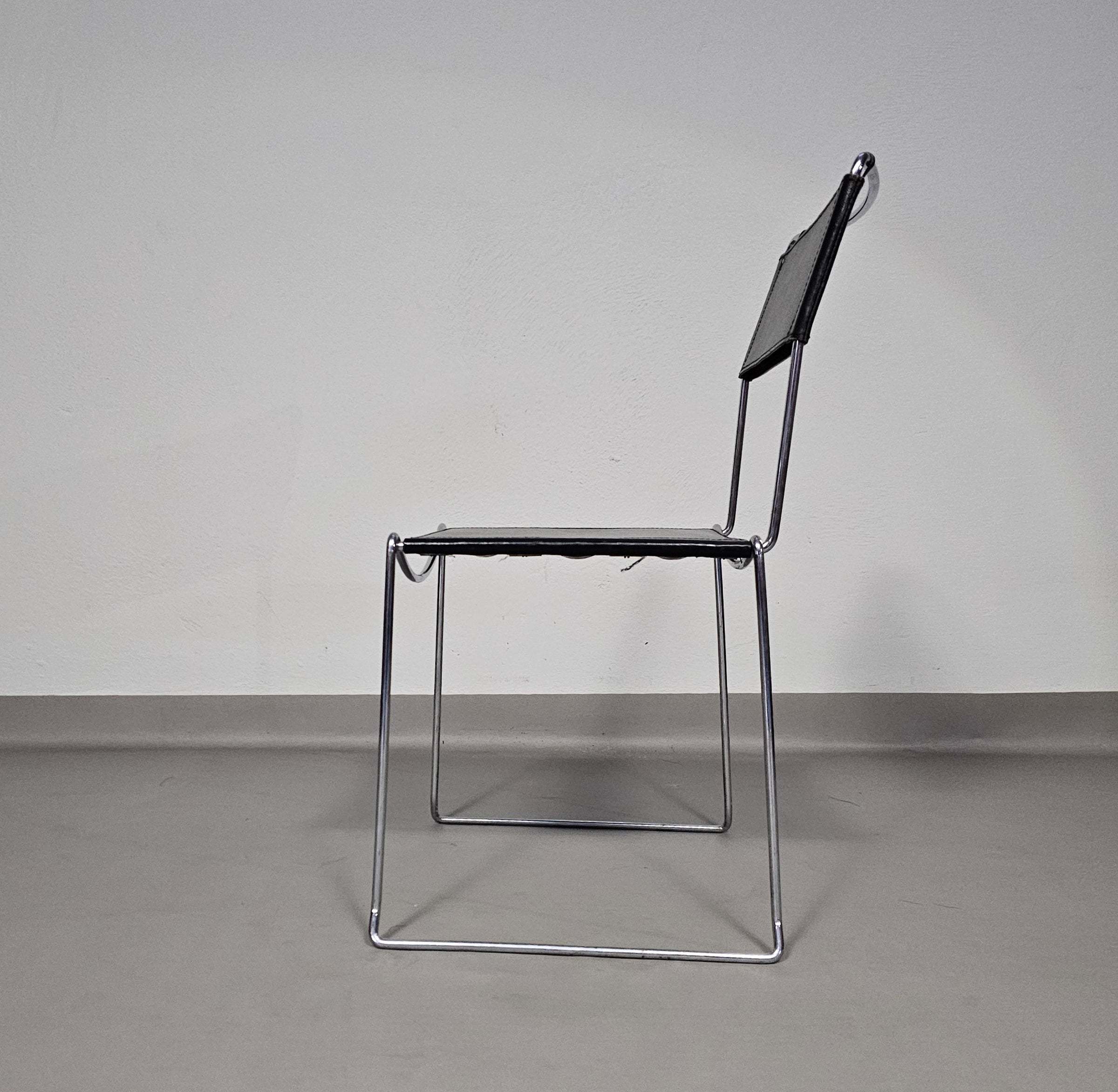 SET VAN 3 'JODI' EETKAMER STOELEN VAN SINTESI