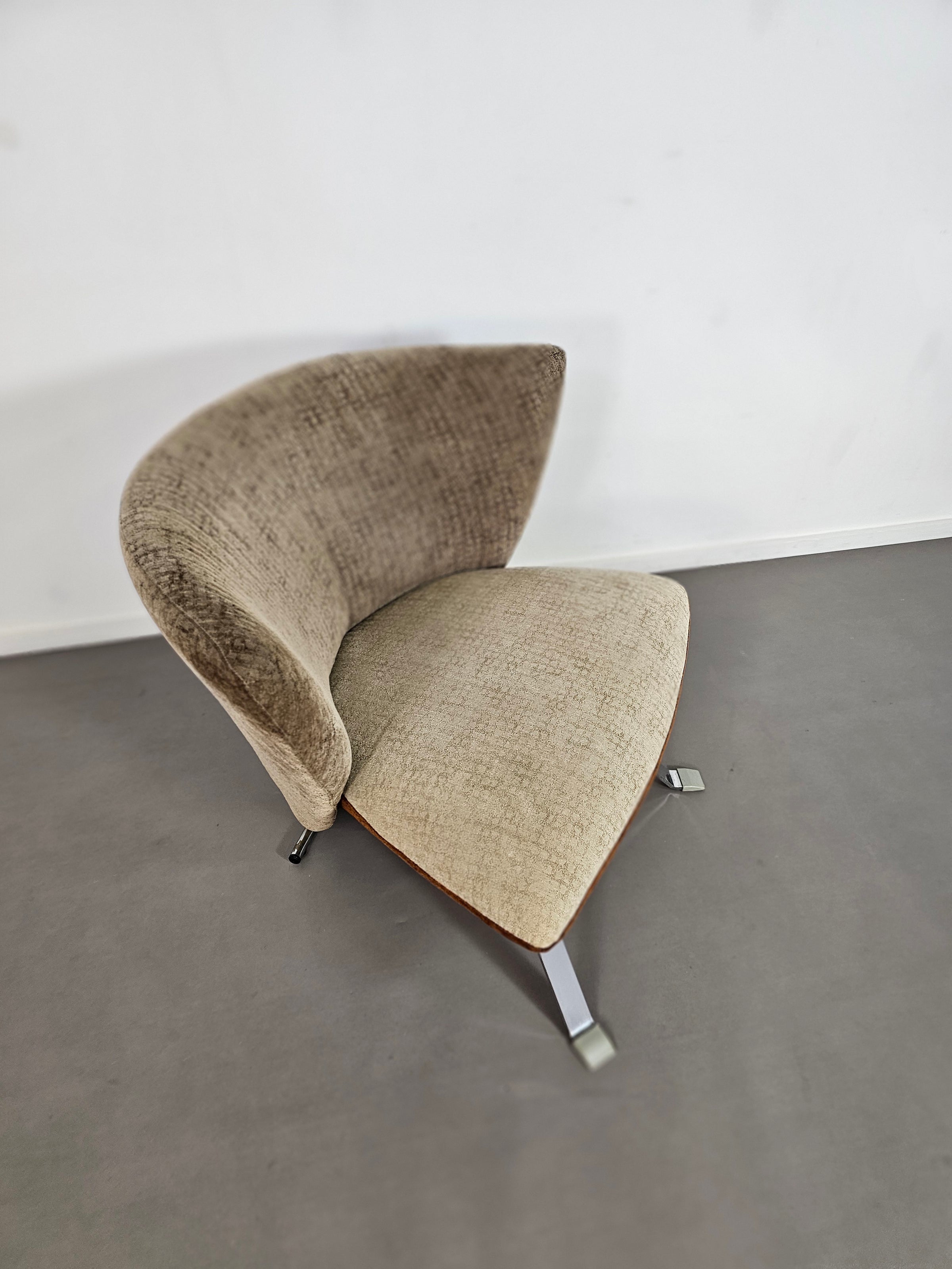 4 x Jada stoel duotone van Giorgio Saporiti voor il Loft