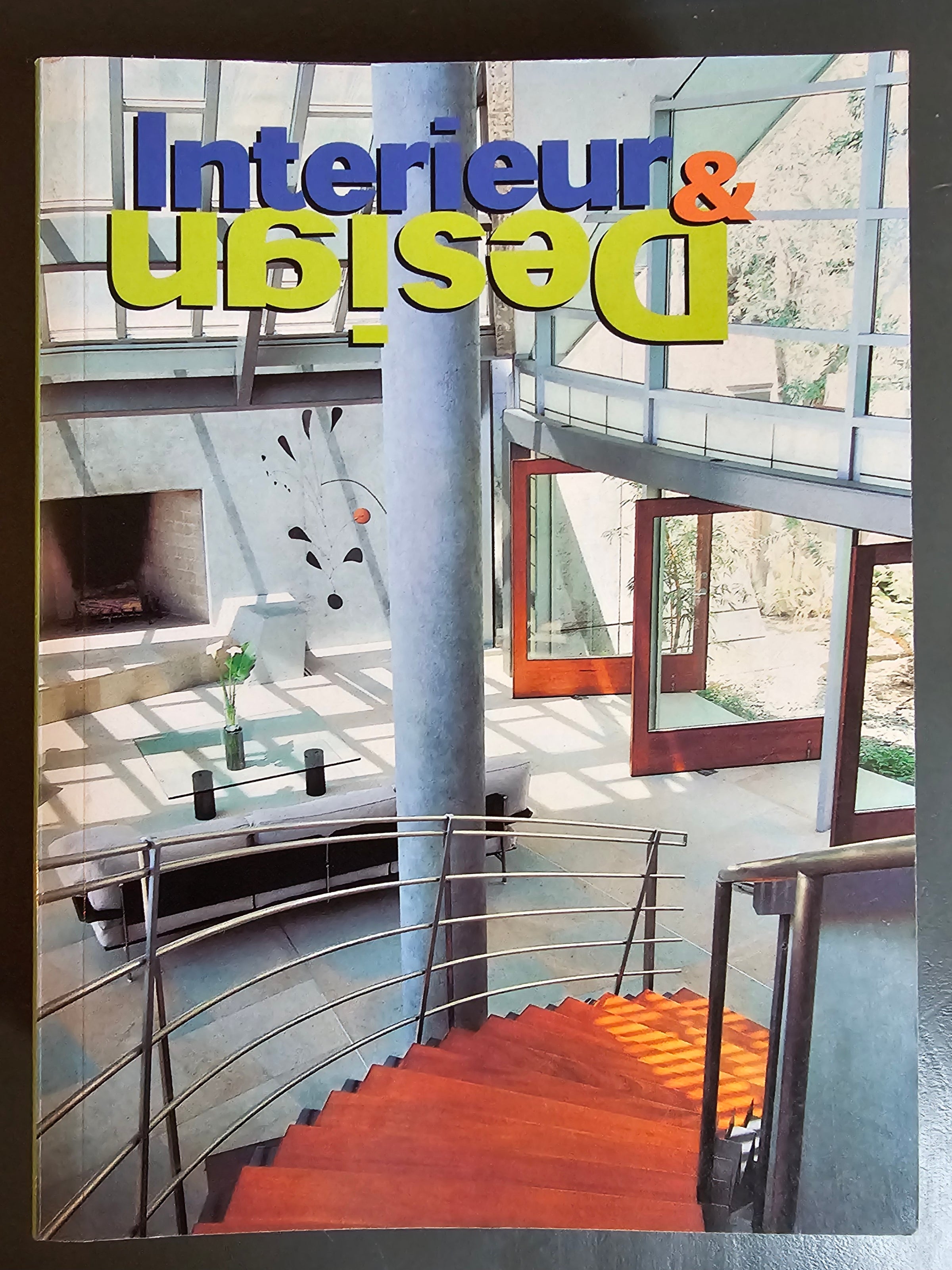 Italian tripod table / mat glass table top / Gabriel Teixidó